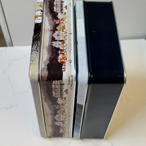 Norman Rockwell tin bundle. Good used condition. Vintage 2004 - Picture 5 of 9